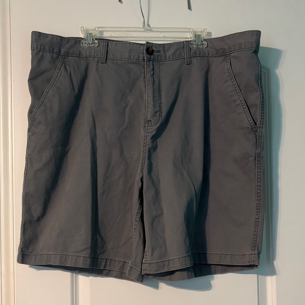 Faded Glory Men's Charcoal Flat Front Shorts
